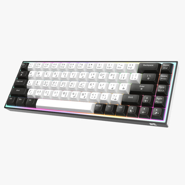 Arabic/English Keyboard | CNC-Aluminum Keyboard | Camel Tech UAE